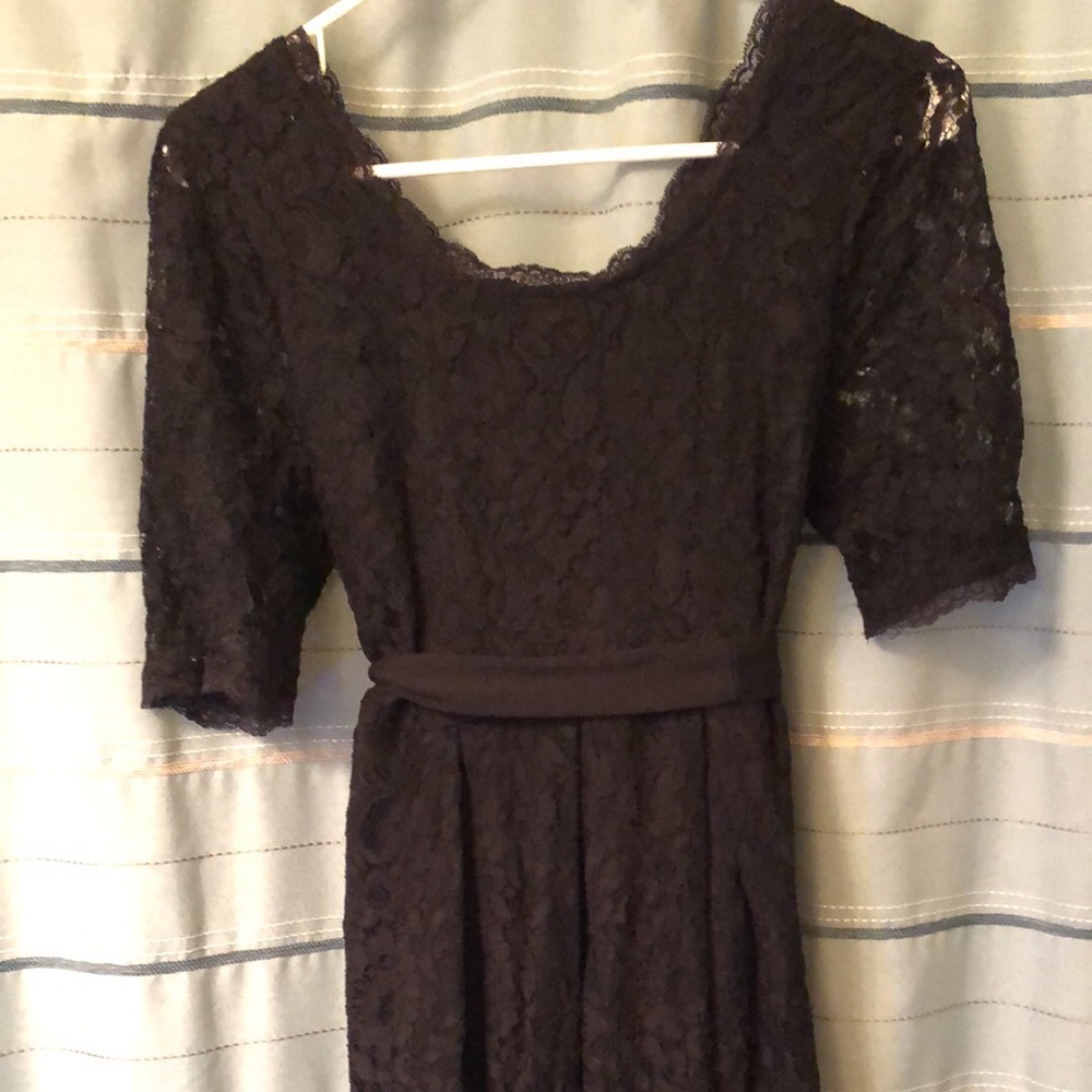 Maternity little black dress